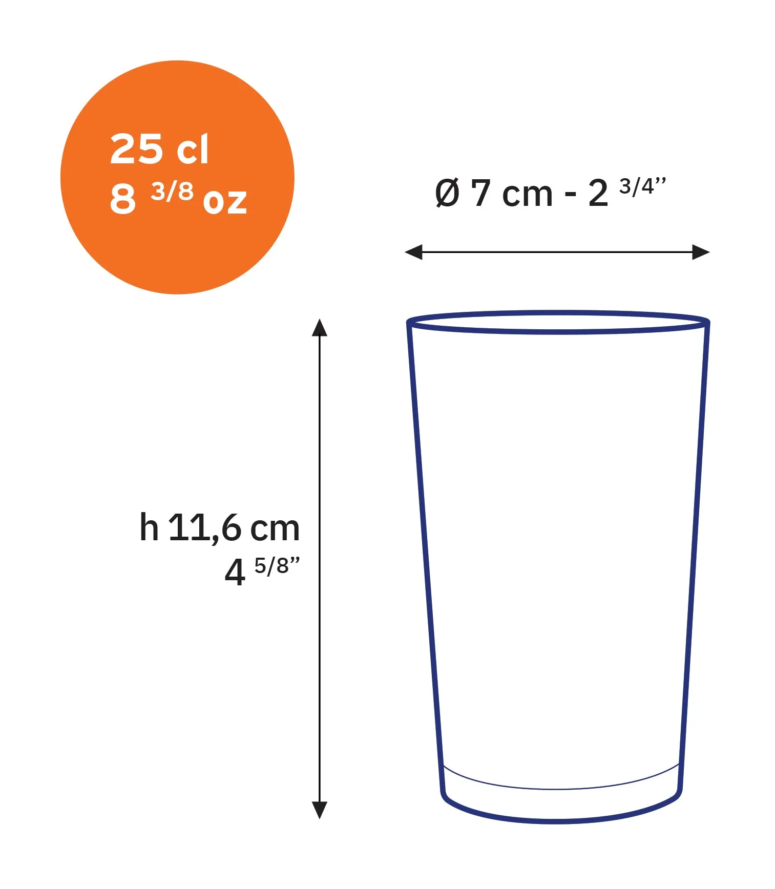 Unie Glass Tumbler - Set of 6