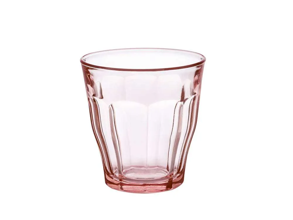 Blush Pink Glass Tumbler - Set of 4