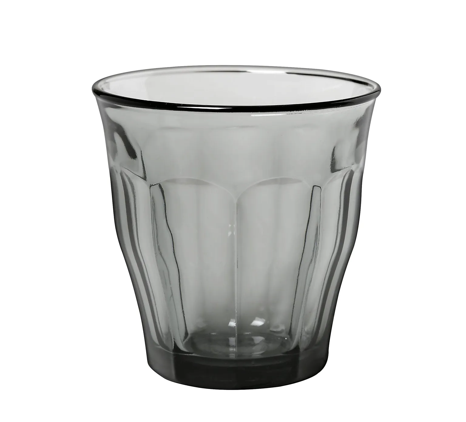 Grey Glass Tumbler - Set of 6